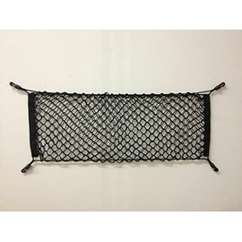 EACCESSORIES EA Rear Trunk Organizer Cargo Net for Infiniti Q70 2014-2017 – Envelope Style Cargo Net for SUV - Premium Mesh Elastic Car Trunk Organizer Vehicle Carrier Storage – Compatible with Q70