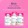 Veet Pure & Fresh, Bandas de Cera Depilatoria, Rostro, Piel