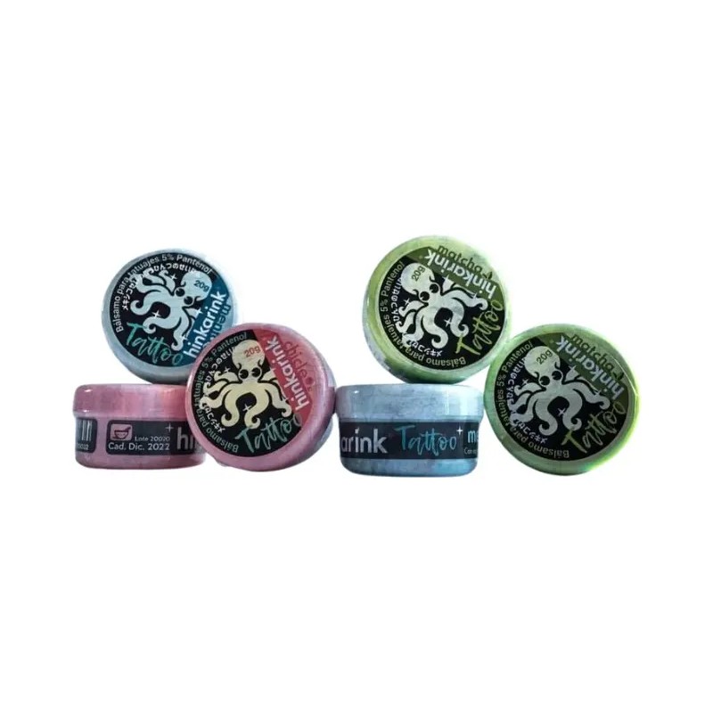 Bálsamo 20g Hinkarink Aftercare Color Tatuajes Cuida Protege