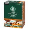 Starbucks Breakfast Blend Coffee K-Cups, 72 Count