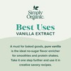 Simply Organic Pure Madagascar Vanilla Extract, 4-Ounce Glass Jar, Certified