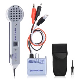 Bestechy Tone Generator Kit, 200EP High Accuracy Tone Generator and Probe Kit with Inductive Amplifier, Cable Toner Generator Detector Tester, Circuit Tracer Wire Tracer for Network Cables Collation