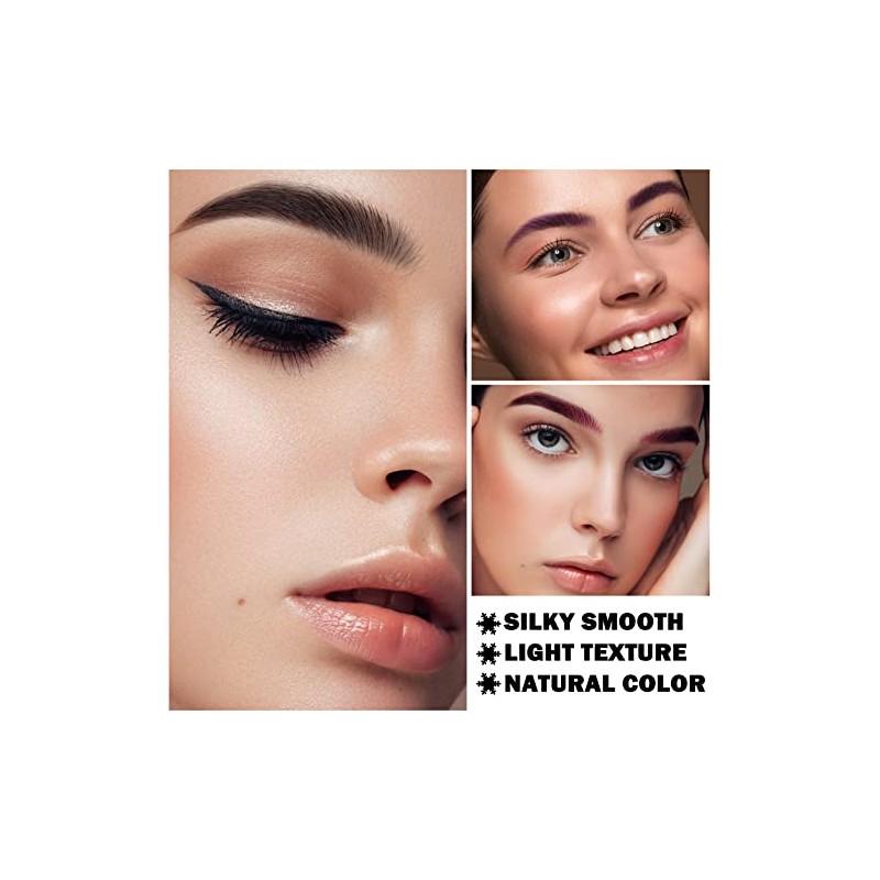 Pomada para Cejas Eyebrow Pomade Gel, Waterproof Long-Lasting, Green