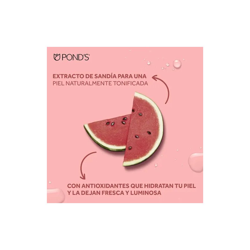 Ponds Gel Hidratante Facial Fruity Hydra Fresh Sandía 110 G