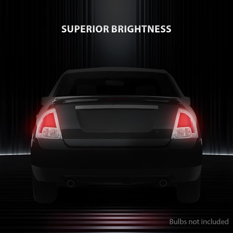 Tail Lights Assembly Set w/o Bulbs 2006-2009 Compatible with Ford