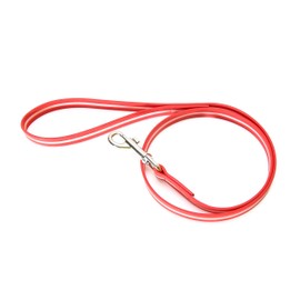 Julius-K9 IDC-Lumino Phosphorescent Leash with Handle, 19 mm x 1,2 m, Red