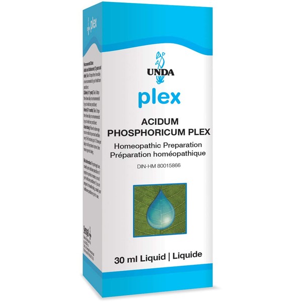 UNDA - Acidum Phosphoricum Plex - Homeopathic Preparation - 30 ml Liquid