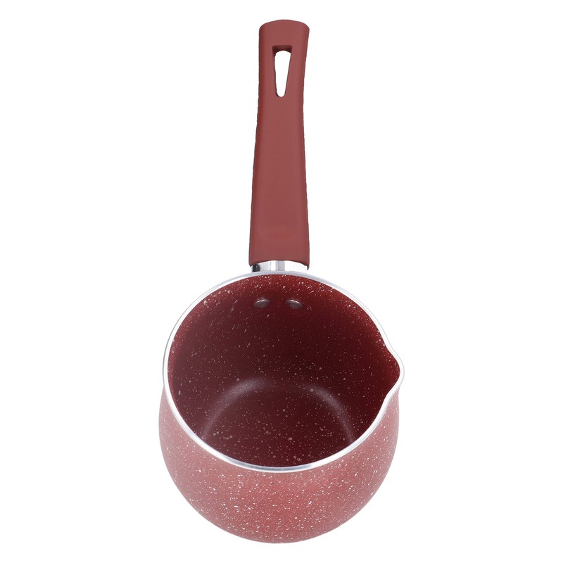 Single Handle Coffee Warmer Boiling Pot Mini Milk Pan Aluminum