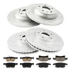 Torchbeam Front and Rear Brake Pad & Rotor Kit Brake