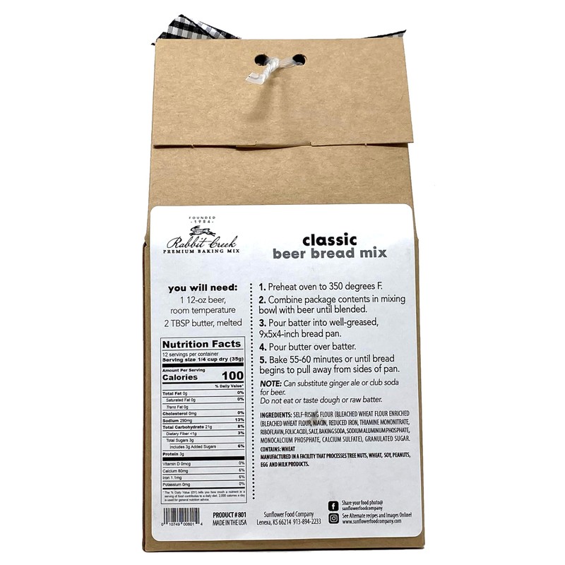 Rabbit Creek Beer Bread Mix Variety Pack of 2 –