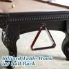 MoyanSuper 2pcs Billiards Bridge Hook with 4 Mounting Screws, Pool