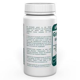 Pomegranate Extract 500 mg Capsules Pack of 90