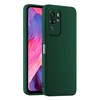 HULLIN Bunte Silikon Handyhülle , Passend für Redmi Note 10S