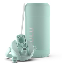 ZULU Goals 101oz Vacuum Triple Wall Insulated |Large Stainless Steel Water Bottle Thermoses with Carry Handle | Chug and Straw Spout | Travel, Gym, Hiking, Camping | 120 Hours Cold| Yucca