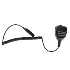 Annadue Two Way Radio Speaker Microphone, Waterproof Walkie Talkie Handheld Speaker Mic for BaoFeng UV-XR, UV-9R PLUS, GT-3WP, BF-A58, BF-9700.