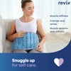 REVIX Extra Large Microwave Heating Pad for Back with Moist