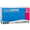Polyco GL8951 Bodyguards 4 Nitrile Powder Free Disposable Glove, Blue,