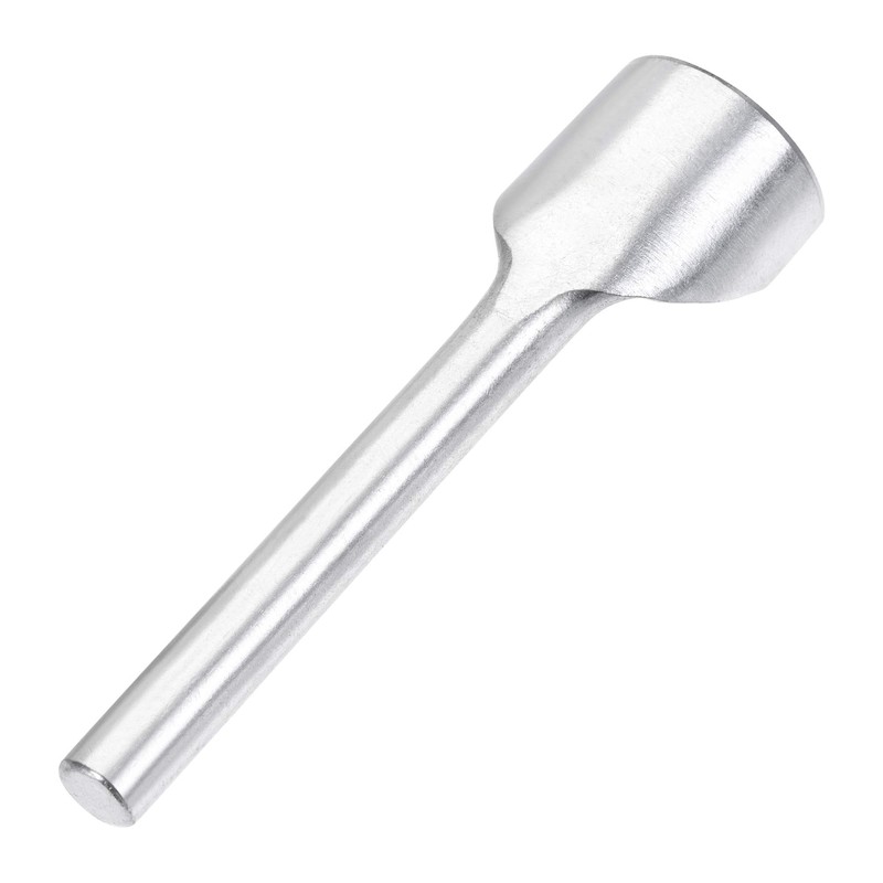 sourcing map Half-Round Shaped Leather Cutter Punch 25mm Strap End