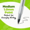 BIC® Revolution Round Stic Pens, Medium Point, 1.0 mm, 74%