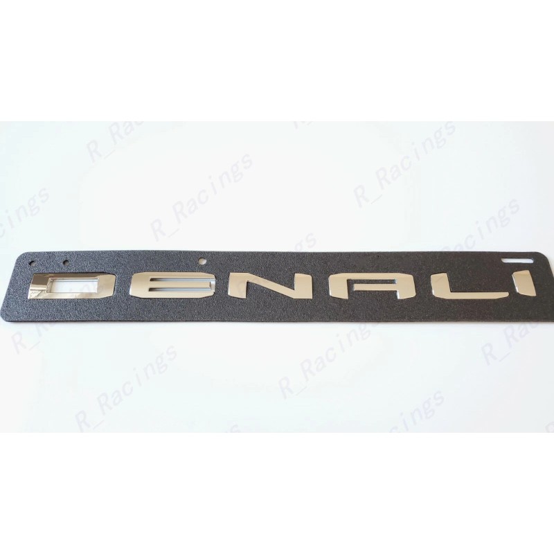 GMC 2pc Chrome Rear DENALI Sierra Emblems Letter GMC Sierra
