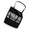 Wicked Smaht Programah Wicked Smart Programmer Distressed Tote Bag