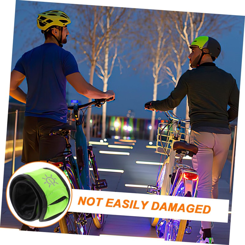 DOITOOL LED Sports Bracelet Neon Light Up Safety Armband for