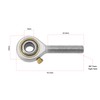 SG Store Pack of 2 M6 x 1.0 Spherical Joint