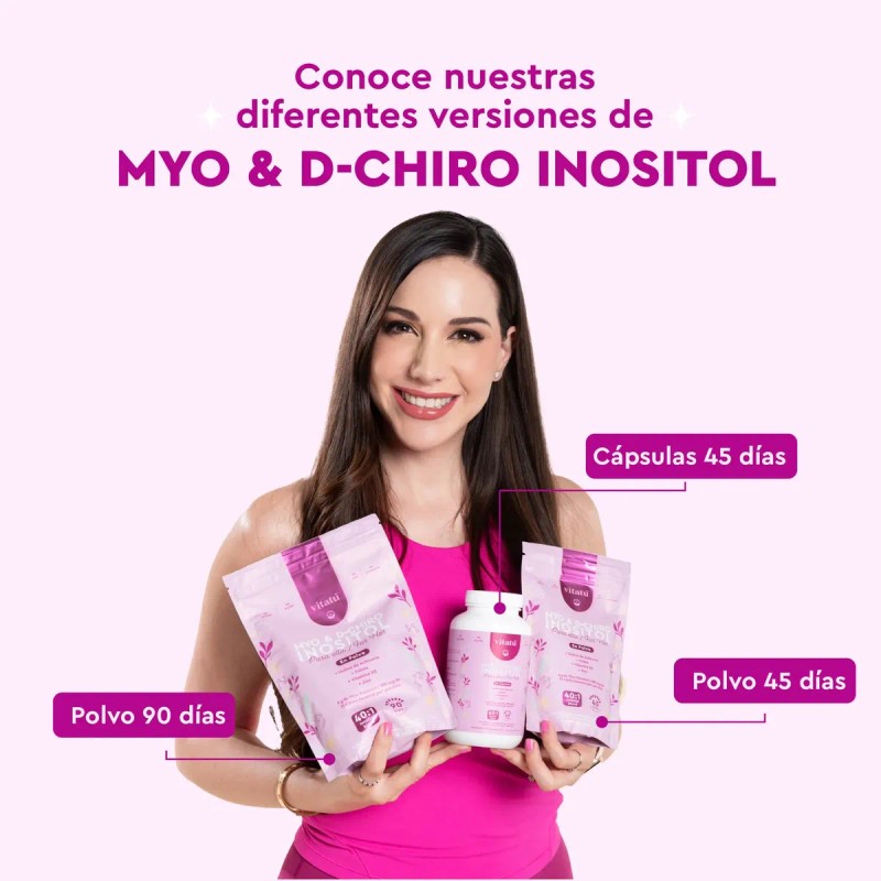 Vitatú Myo Inositol Chiro Cápsulas Sabor