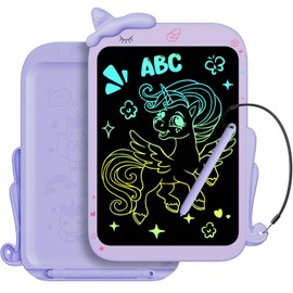 Electight LCD Writing Tablet for Kids, 10 inch Drawing Pad(Purple)