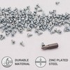 SKIR'CO (Pack of 200) Zinc Plated Steel 2.9 x 6.5mm