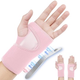 ACWOO Wrist Bandages, Wrist Support, Bandage Wrist Women and Men for Tendinitis, Arthritis, Sprain Recovery (Left)