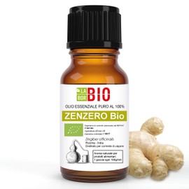 IngwerÖl Bio Ätherisches Öl 100% Reines 5 ml - Aromatherapie Kosmetik Therapeutische - Laborbio