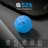 A11N SPORTS S26 Indoor Pickleballs- Consistent Bounce, Easy to Control