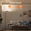 SIBRILLE 36W LED Floor Lamp, Super Bright Standing Lamp, Modern