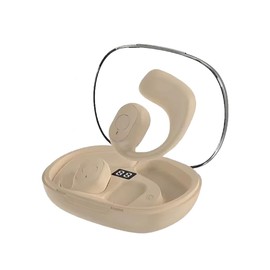 ENGFYADSY AI OWS Language Translator Earbuds Real Time, Supports 144 Languages, Earphone 3-in-1 Accents，Headphones Language Earbud Translators Bluetooth & APP for Travel, Business, and Learning(Skin)