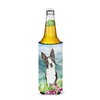 Caroline's Treasures CK2544MUK Mountain Flowers Boston Terrier Hugger for slim