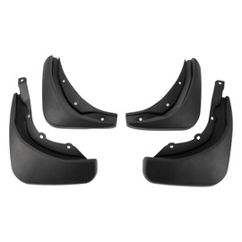 X AUTOHAUX 1set Front and Rear Mud Flaps Splash Guards Mud Guards for Volvo S90 2017-2023 W/Mount Accessories