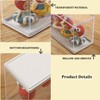 Clear Display Case for Figures，Acrylic Display Case for Doll Toy