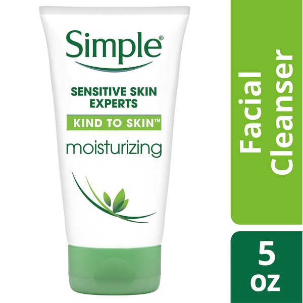 Simple Kind to Skin Facial Wash, Moisturizing 5 oz
