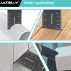 AMZBSAW 100 PCS Blades, Titanium and High Carbon Steel Saw