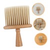 Healeved Barber Neck Duster Brush Professional Hairdressing Tool with Wooden