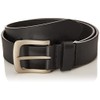 Danbury Men's 1 1/2" Basic Bridle Leather Work Belt, Black,