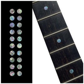 Inlaystickers 1/4"(6.35mm) Dot Fret Markers - Abalone-Mix