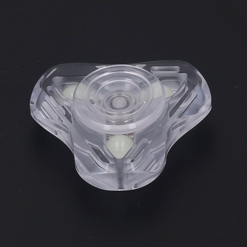 Fingertip Gyroscope Glow in The Dark 3 Leaves Reduce Anxiety
