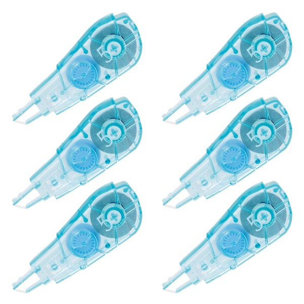 Plus Whiper PT Correction Tape Replacement Tape, bule