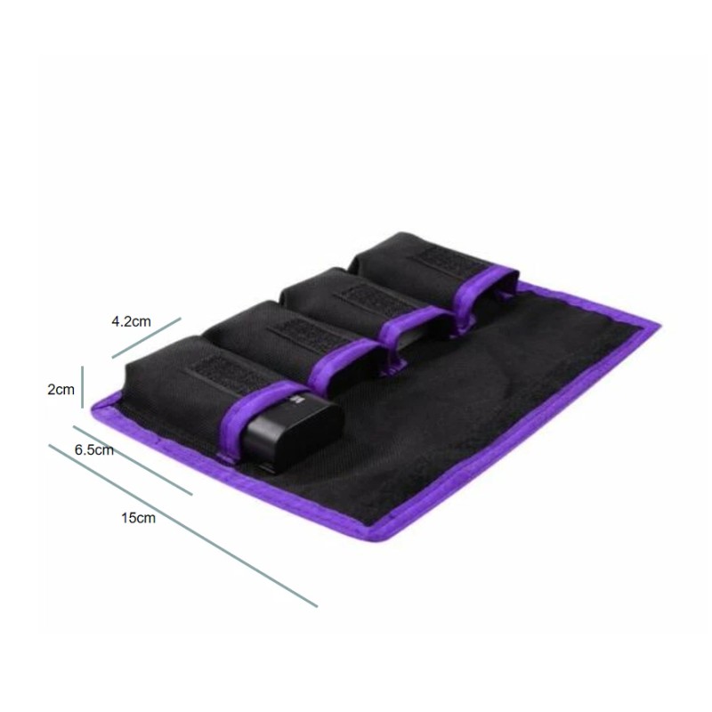 Universal Camera Battery Storage Case Bag for LP-E6 LP-E8 LP-E10