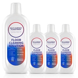 NXPPYY Cleaning Solution Compatible with Tineco iFLOOR Series, All Robot Vacuums & Wireless Wet-Dry Mops, 4 Bottle Floor Cleaner Refill, Lavender Scent (67)