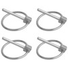 Begino 4Pcs 1/8" x 1-3/16" Stainless Steel Linch Pins with