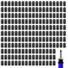 200 PCS Pourers Dust Covers Black Pourer Cap Rubber Caps