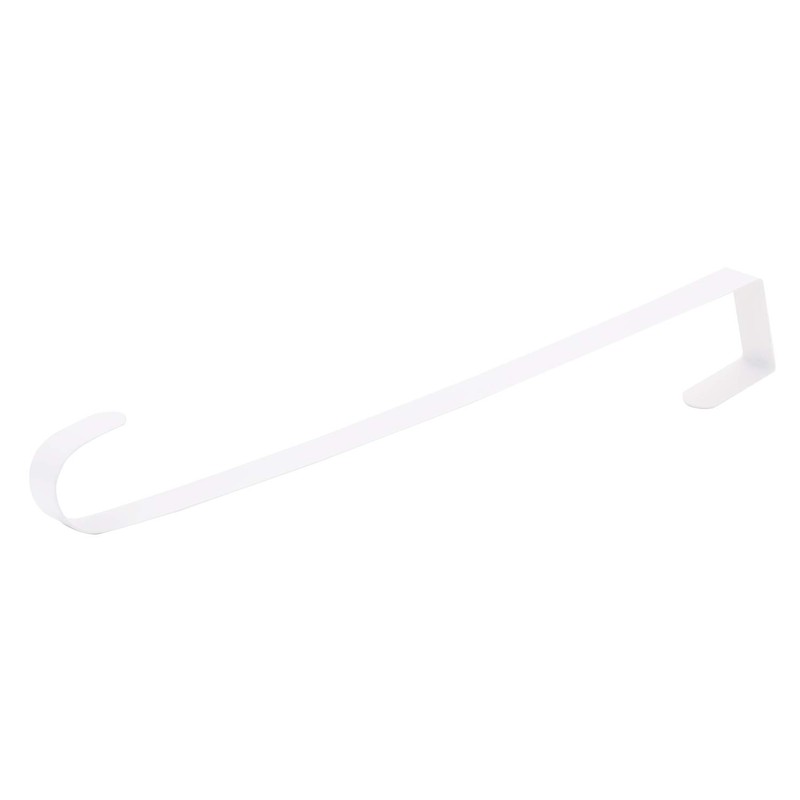 Sattiyrch 12" Wreath Hanger for Front Door,Metal Over The Door